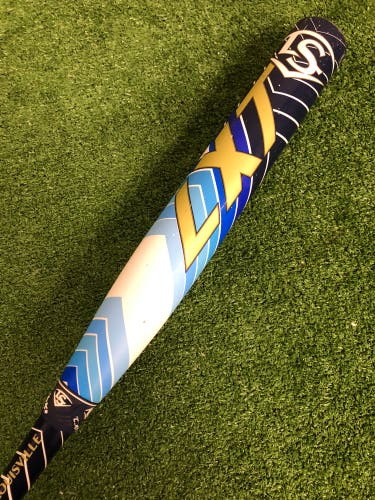White 2024 Louisville Slugger LXT Composite Bat (-11) Composite 20 oz 31" (Used)