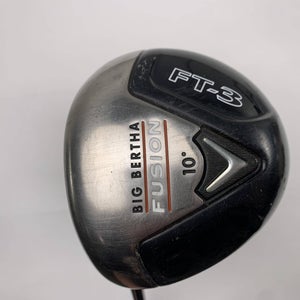 Callaway Fusion FT-3 Driver 10* Mitsubishi Rayon Diamana 65 Stiff LH