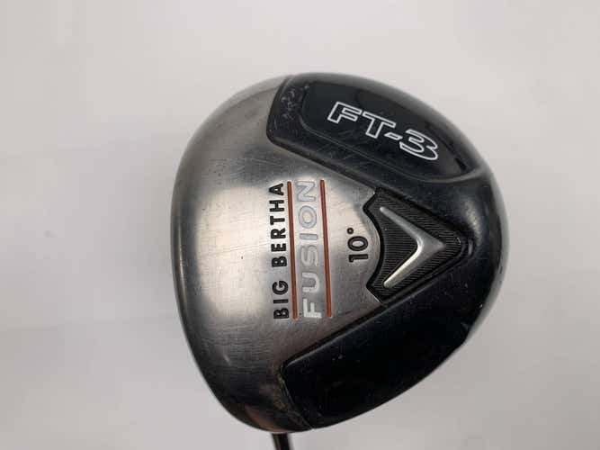 Callaway Fusion FT-3 Driver 10* Mitsubishi Rayon Diamana 65 Stiff LH