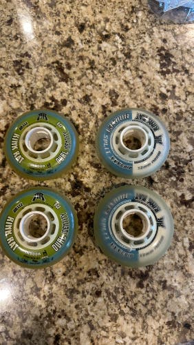 Rare Original Hornet Splits and Dual Identity Wheels (76mm)
