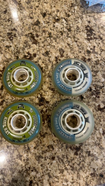 Rare Original Hornet Splits and Dual Identity Wheels (76mm)