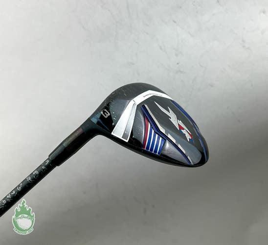 Used Left Handed Callaway XR 3 Wood Project X Stiff Flex Graphite Golf Club