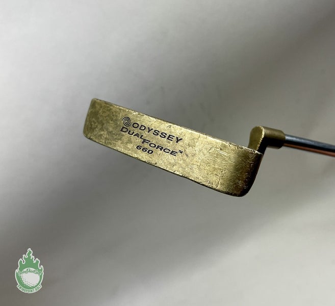 Used Right Handed Odyssey Dual Force 660 33" Putter Steel Golf Club