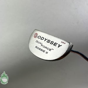 Used Right Handed Odyssey Dual Force Rossie II 34" Putter Steel Golf Club