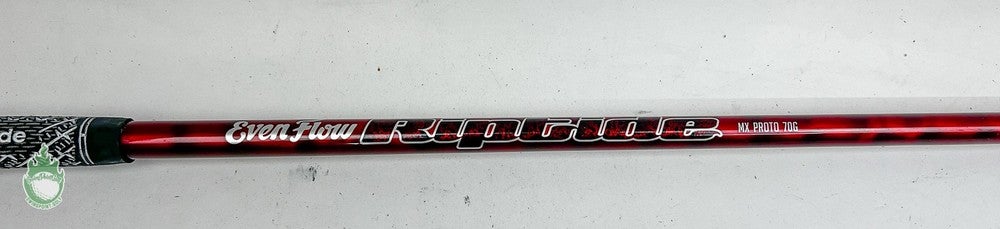 Even Flow Riptide MX Proto 70g X-Stiff Flex Fairway Wood Shaft Ping Tip 40.5
