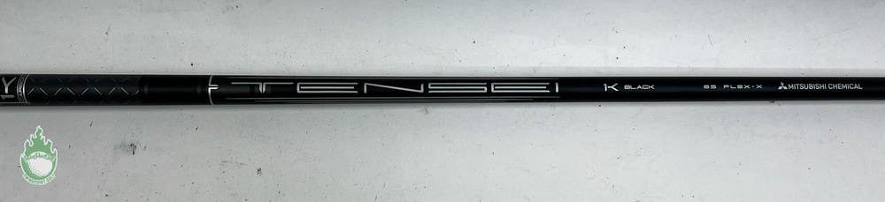 Used Mitsubishi Chemical Tensei 1K Black 65g X-Stiff Driver Shaft Callaway Tip