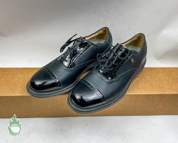 NEW Footjoy Myjoys Premiere Series Black/Black Men's Golf Shoes Size US 8.5