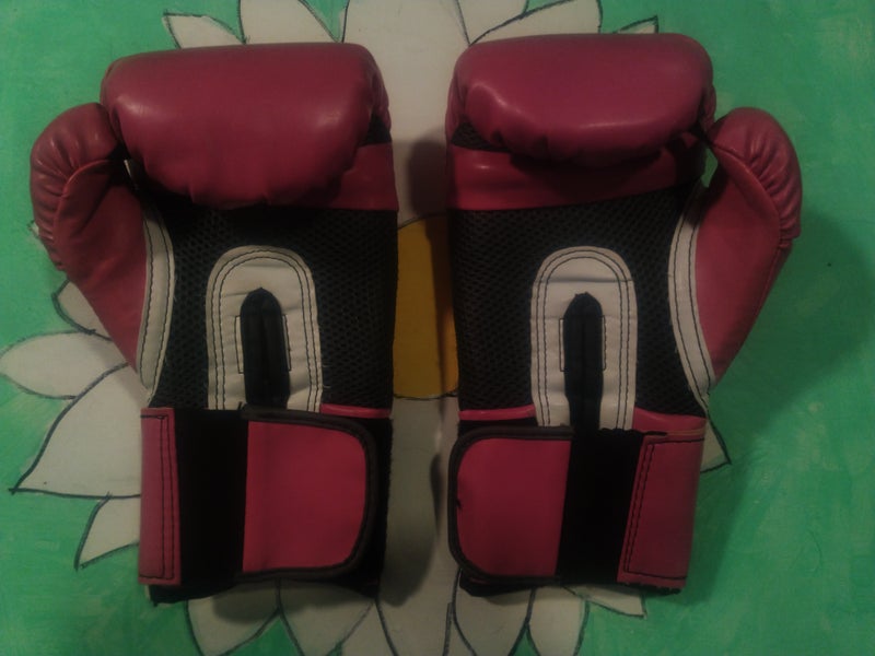 Everlast pro style training gloves pink