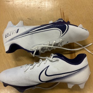 Nike Vapor Edge 360 Molded Cleats Men’s 12 White and Purple