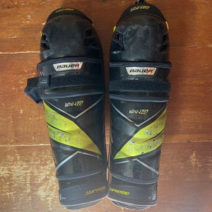 Senior Bauer Supreme ultrasonic 15" Shin Pads (Used)