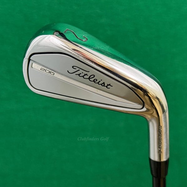 Titleist T200 Forged 2023 Utility 2 Iron HZRDUS Black 6.0 90g HY Graphite Stiff
