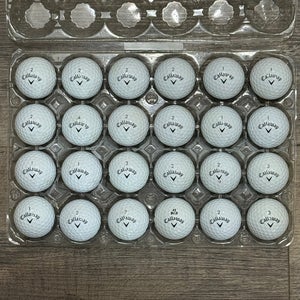 24 Callaway Supersoft Golf Balls - 5A MINT CONDITION ONLY