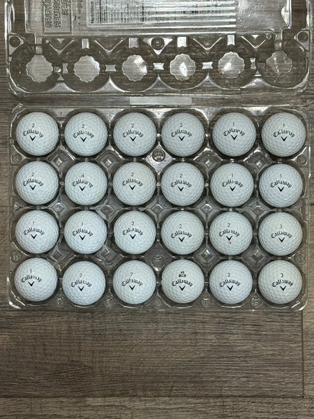 24 Callaway Supersoft Golf Balls - 5A MINT CONDITION ONLY