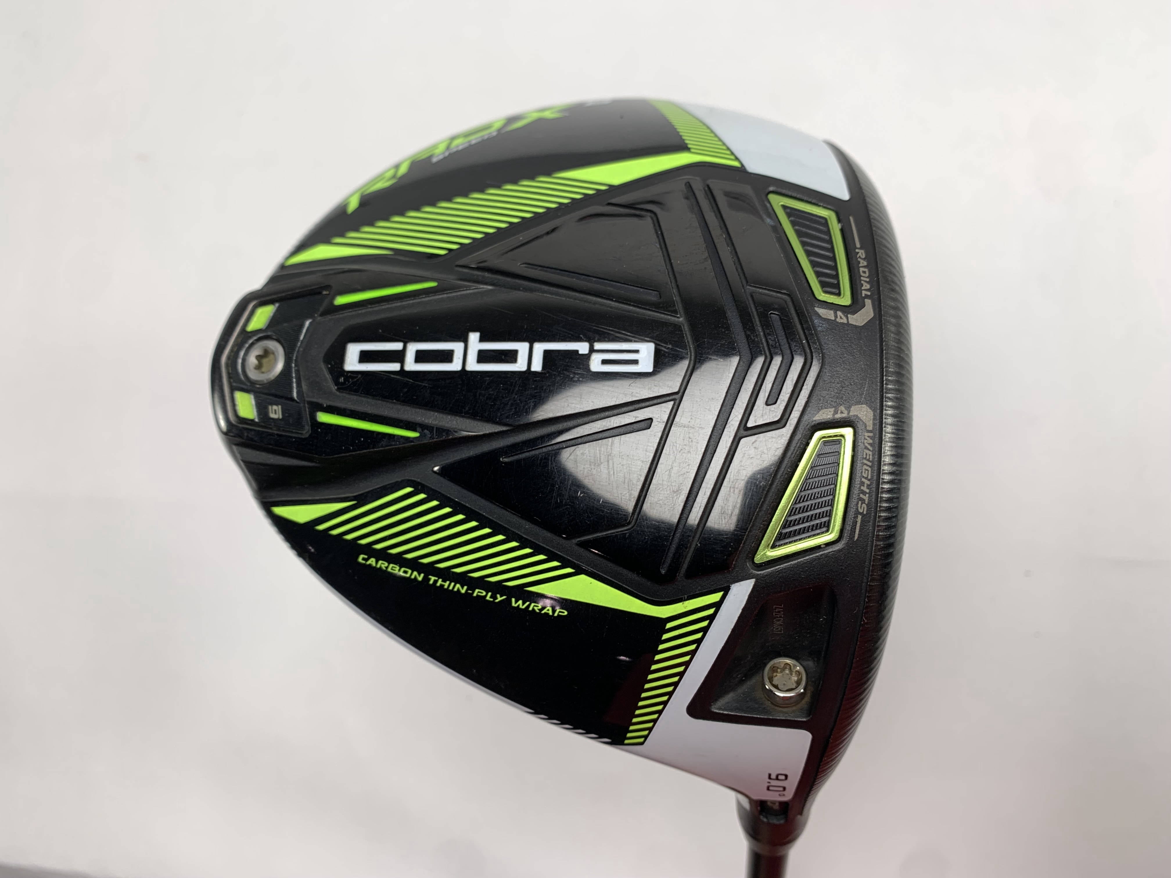 Cobra RAD Speed XB Driver 9* Fujikura Motore X F1 6-S Stiff RH