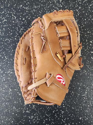 Used Rawlings HEART OF THE HIDE BB/SB First Base LH Throw Brown 12 1/4" 11849-S000032459