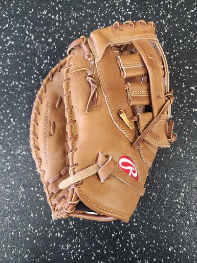 Used Rawlings HEART OF THE HIDE BB/SB First Base LH Throw Brown 12 1/4" 11849-S000032459
