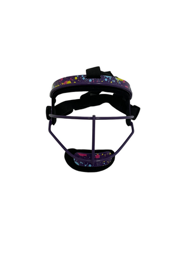 Used RIP-IT YOUTH FIELD MASK BB/SB Fielders Mask Purple One Size 11692-S000142424