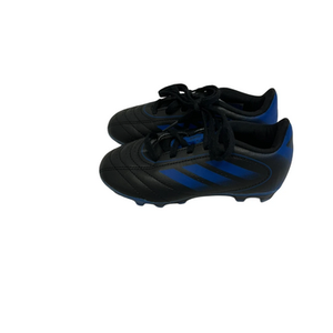 Used Adidas GOLETTO IX Soccer Cleats Royal Blue And Black Youth 11.0 11692-S000142427