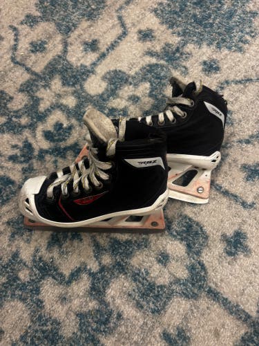 CCM RBZ Hockey Goalie Skates Size 1 (Used)