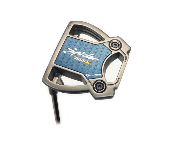 LH TaylorMade Spider Tour X x1 Steel KBS 35" Mallet Putter