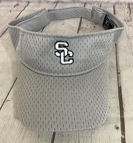 OC Sports JMV-100 Mesh SC Outdoor Adjustable Visor Hat Light Silver OSFM