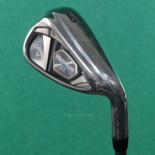 Callaway Rogue X CF18 Single 9 Iron Aldila Synergy 60IR-R Graphite Regular
