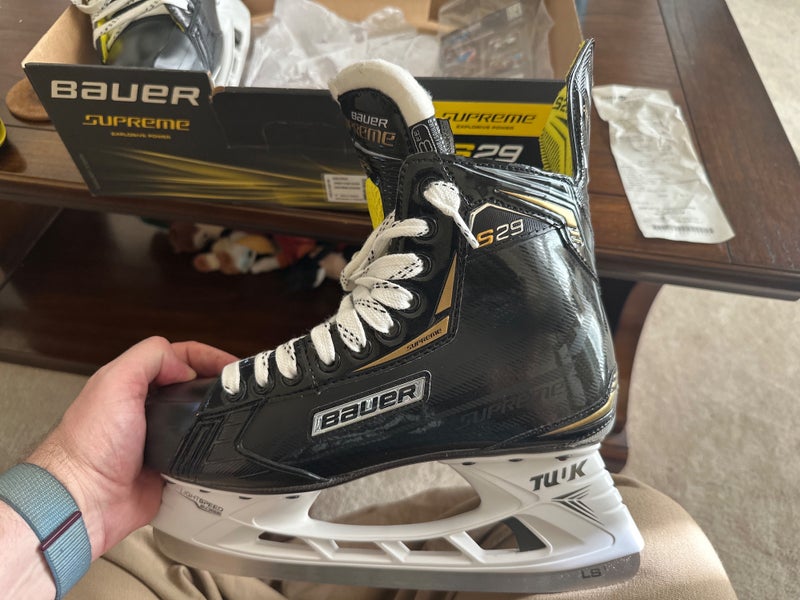 Bauer Supreme S29 Hockey Skates Extra Wide Width 8 (New)