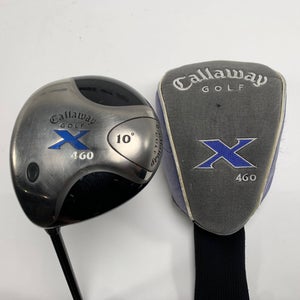 Callaway X 460 Driver 10* Fujikura 65g Stiff Graphite Mens LH HC