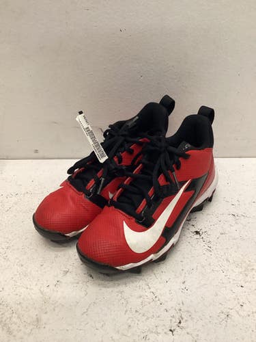 Used Nike ALPHA BB/SB Cleats Red Junior 01 11443-S000198527