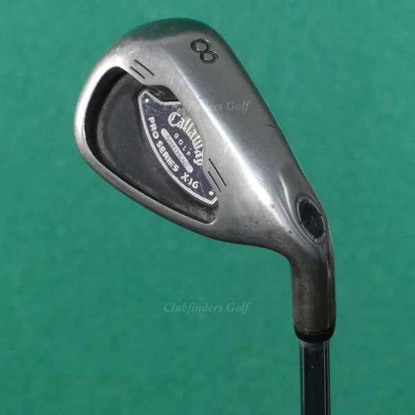 Callaway Steelhead X-16 Pro Series Single 8 Iron X-14 CW Rifle Steel Regular