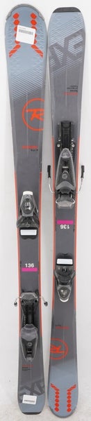 Rossignol Exp 74 Adult Skis with Bindings - 136 cm Used