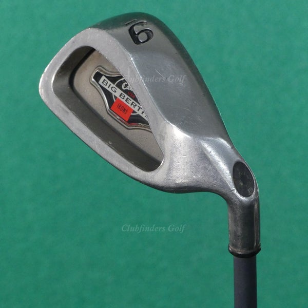 Callaway Original Big Bertha Single 9 Iron Factory RCH 90 Graphite Firm *READ*