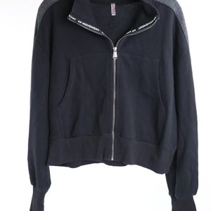 Free People Movement High Jump Zip Up Women's XS Jacket Black