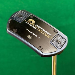 Odyssey Ai-ONE Milled Three T S 34" Slant-Neck Mallet Putter Golf Club w/ HC