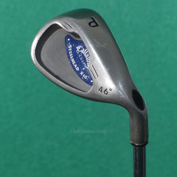 Callaway Steelhead X-16 PW Pitching Wedge Factory Constant Weight Steel Uniflex