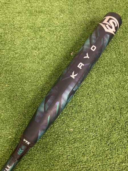 Black 2025 Louisville Slugger Kryo Composite Bat (-10) Composite 22 oz 32" (Used)