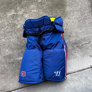 Montreal Canadiens size XL Warrior Hockey Pants Pro Stock (New)