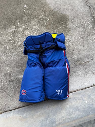 Montreal Canadiens size XL Warrior Hockey Pants Pro Stock (New)
