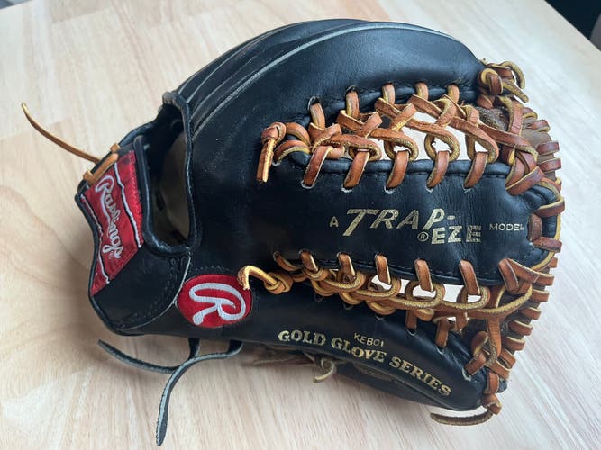 1995 Rawlings Horween HOH Baseball Glove 12" Ozzie model mod web plus