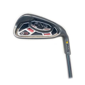 Ping G15 Single 7 Iron Yellow Dot Steel Ping AWT Regular Flex