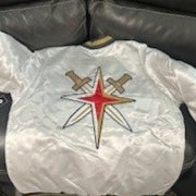 Vegas Golden Knights White XXL Men's Jacket