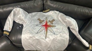 Vegas Golden Knights White XXL Men's Jacket