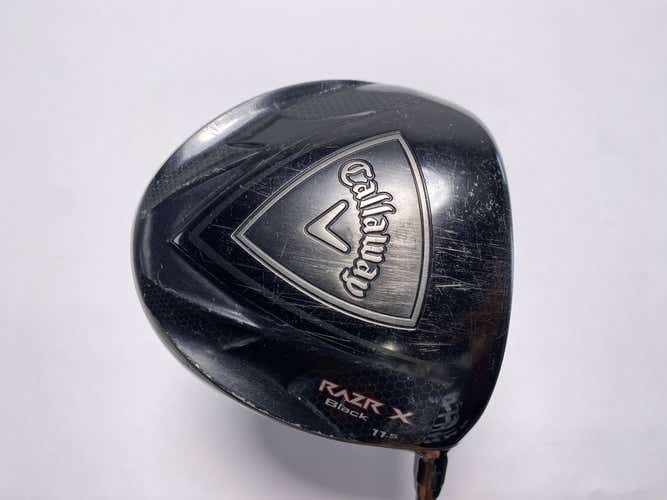 Callaway Razr X Black Driver 11.5* Fujikura Motore F8 Regular Graphite Mens RH