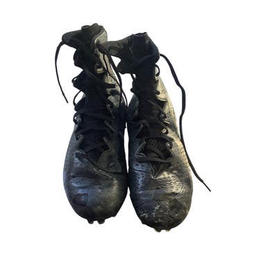Used Under Armour Adult FB Cleats Black Senior 9 11479-S000405829