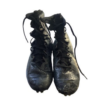 Used Under Armour Adult FB Cleats Black Senior 9 11479-S000405829