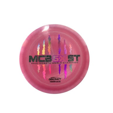 Used Discraft UNDERTAKER 6X MCBETH Disc Golf Driver Pink 173g 11479-S000405766