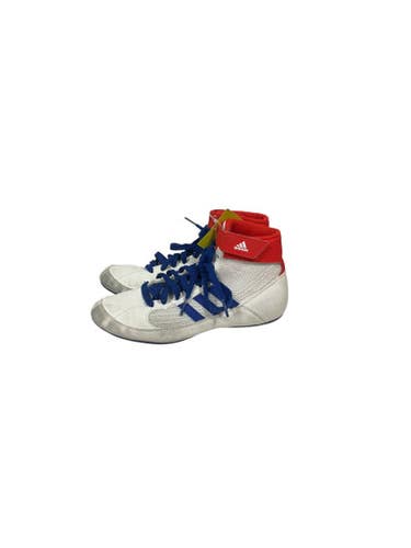 Used Adidas Wrestling Shoes White Junior 04 11847-S000029887