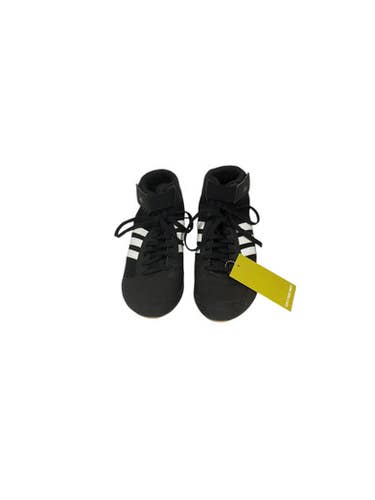 Used Adidas Wrestling Shoes Black Senior 7.5 11847-S000029888