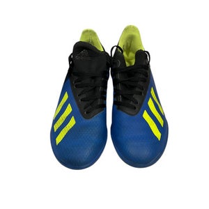 Used Adidas Soccer Indoor Shoes Royal Blue Junior 04 11847-S000029865