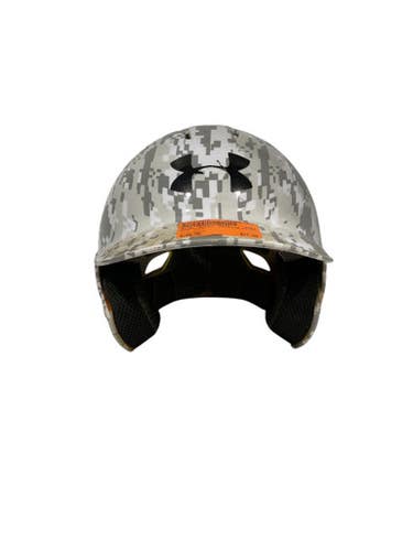 Used Under Armour Batting Helmet No Mask White MD 11847-S000029859